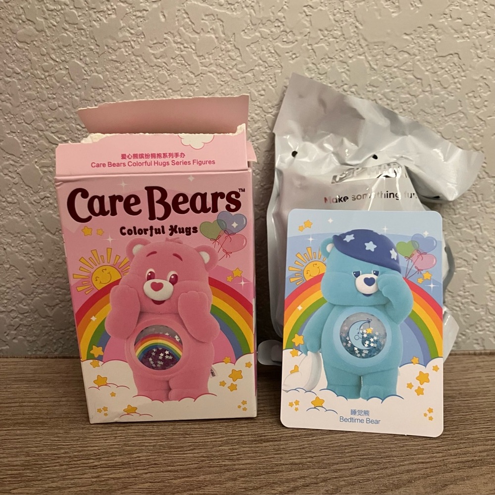 🌈🐻 POPMART Care Bears Colorful Hugs Bedtime Bear 🐻🌈